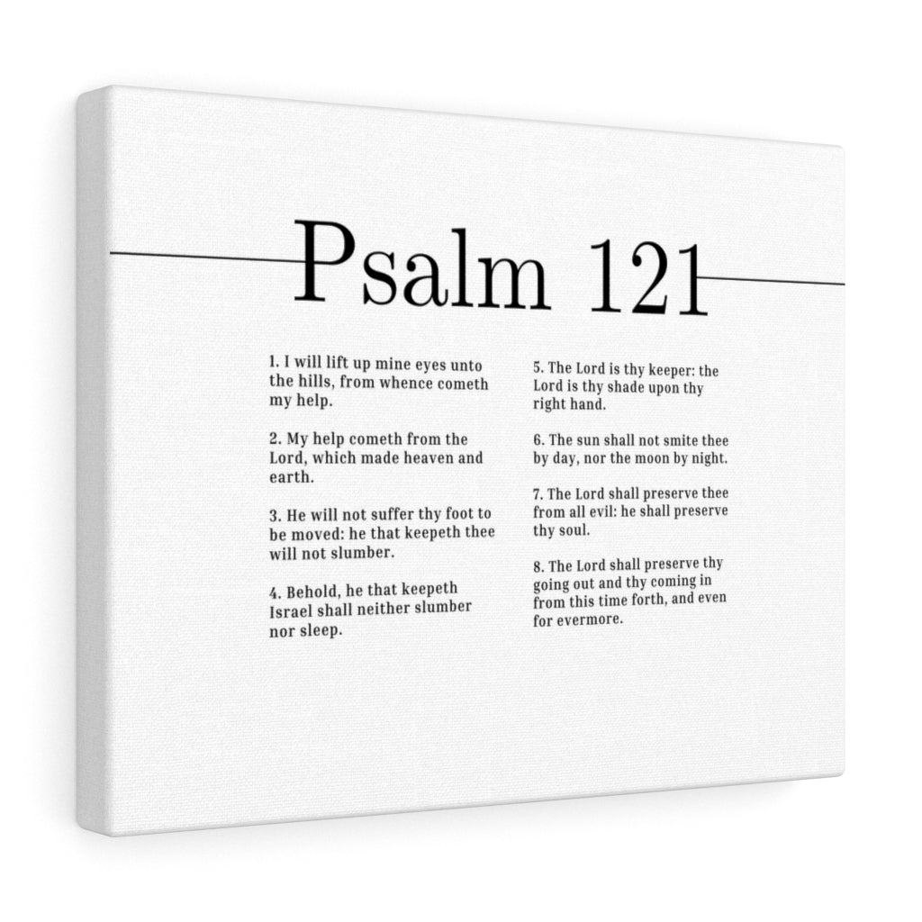The Lord Shall Preserve Psalm 121 Bible Verse Canvas Christian Wall Art Ready to Hang Unframed-Express Your Love Gifts