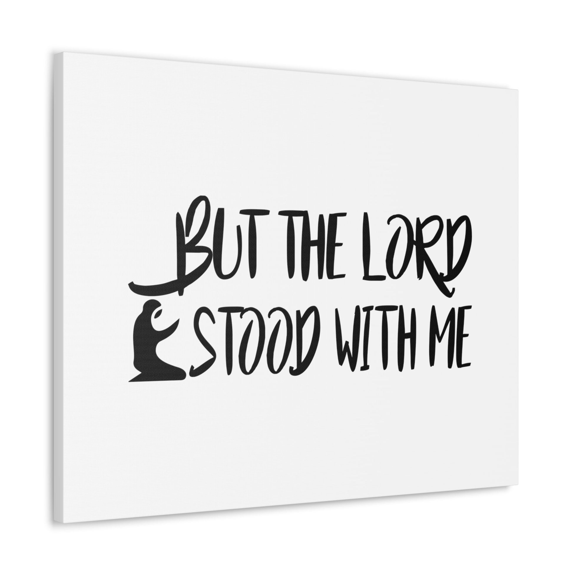 The Lord Stood With Me Isaiah 41:13 Christian Wall Art Bible Verse Print Ready to Hang Unframed-Express Your Love Gifts