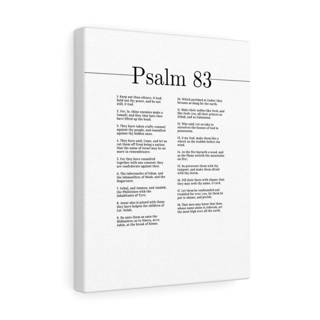 The Most High Over All The Earth Psalm 83 Bible Verse Canvas Christian Wall Art Ready to Hang Unframed-Express Your Love Gifts