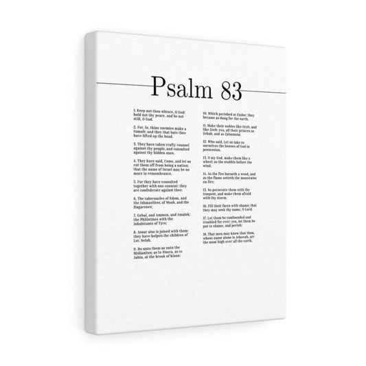 The Most High Over All The Earth Psalm 83 Bible Verse Canvas Christian Wall Art Ready to Hang Unframed-Express Your Love Gifts