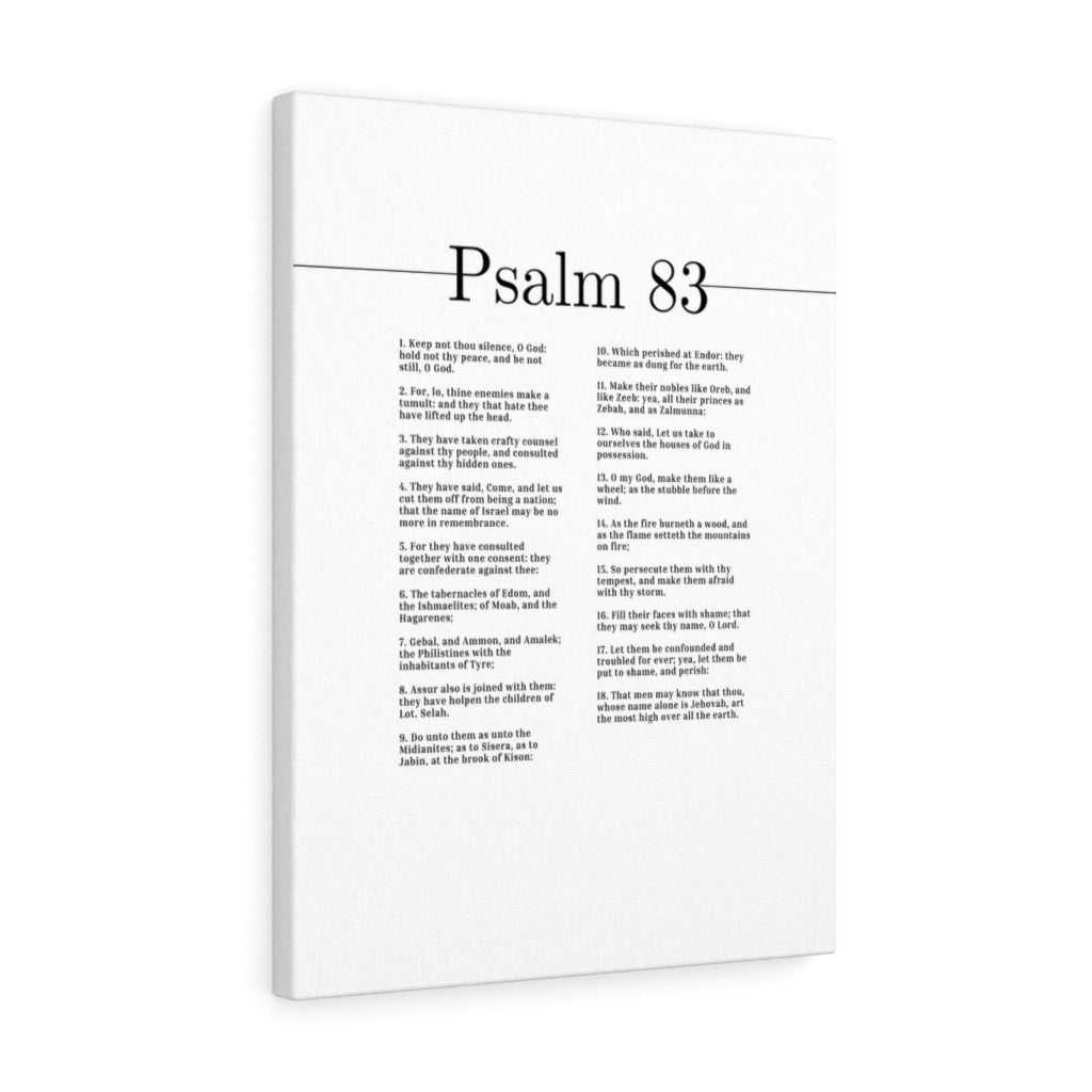 The Most High Over All The Earth Psalm 83 Bible Verse Canvas Christian Wall Art Ready to Hang Unframed-Express Your Love Gifts