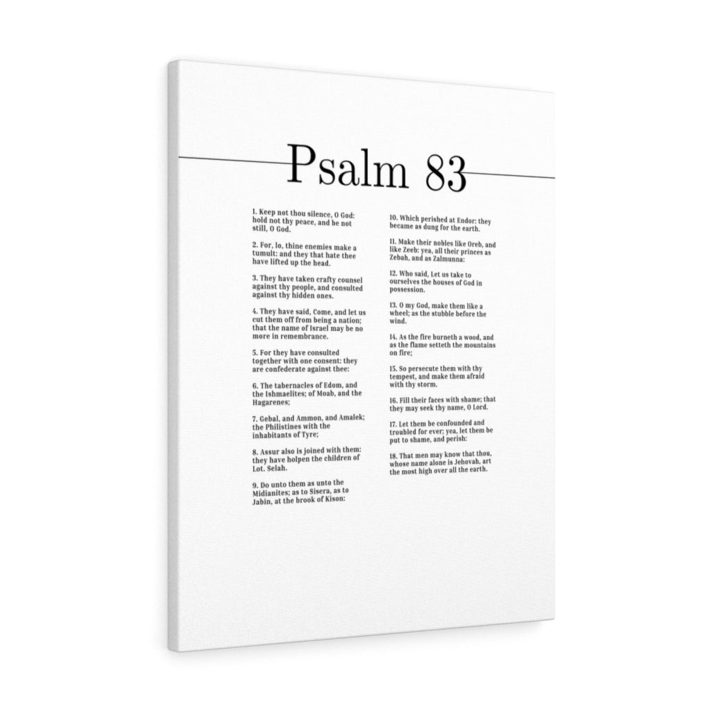 The Most High Over All The Earth Psalm 83 Bible Verse Canvas Christian Wall Art Ready to Hang Unframed-Express Your Love Gifts