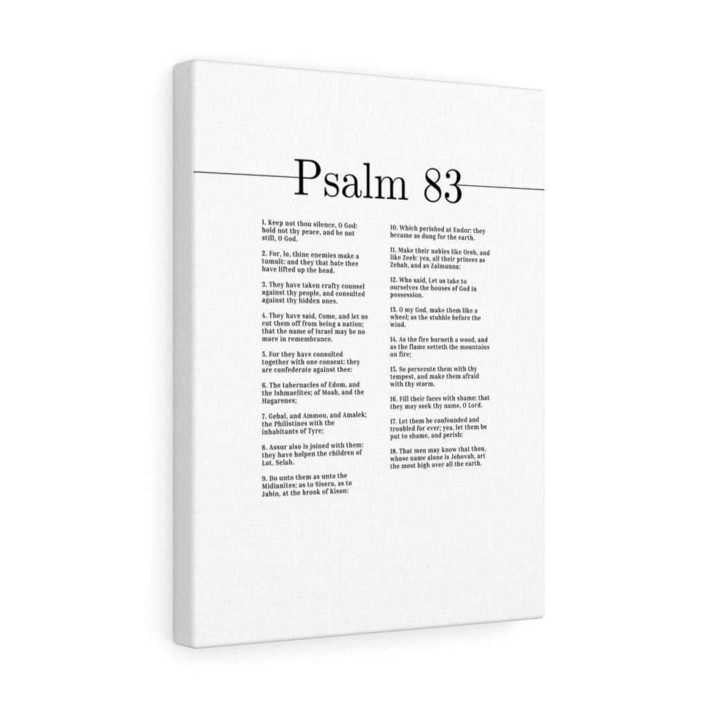 The Most High Over All The Earth Psalm 83 Bible Verse Canvas Christian Wall Art Ready to Hang Unframed-Express Your Love Gifts