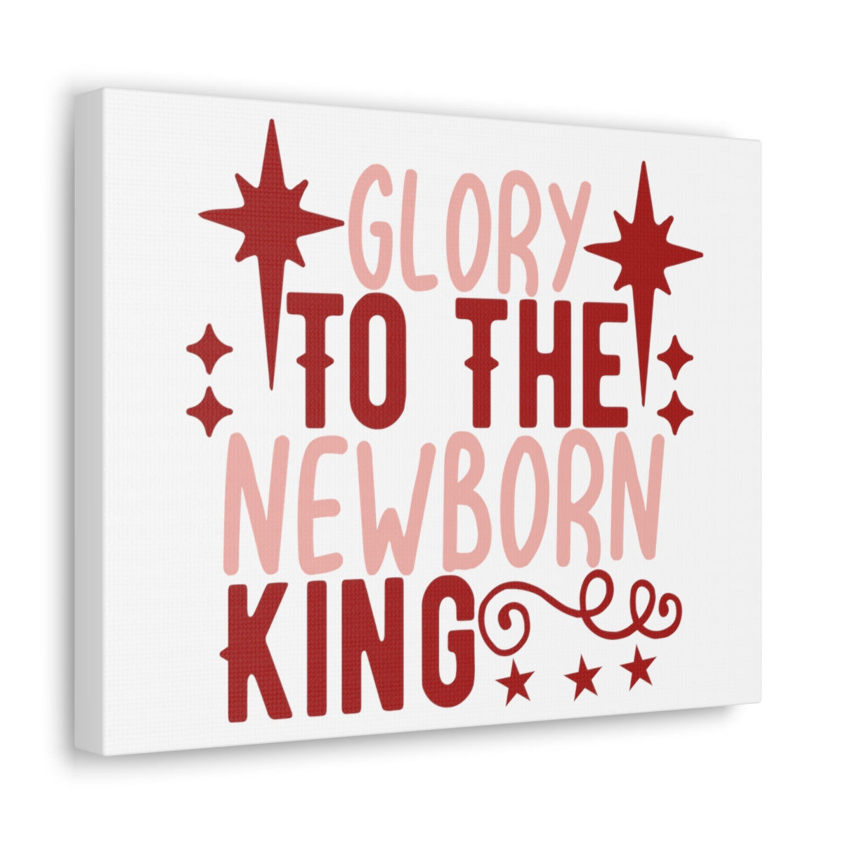 Scripture Walls The Newborn King Luke 2:13-14 Christian Wall Art Print Ready to Hang Unframed-Express Your Love Gifts