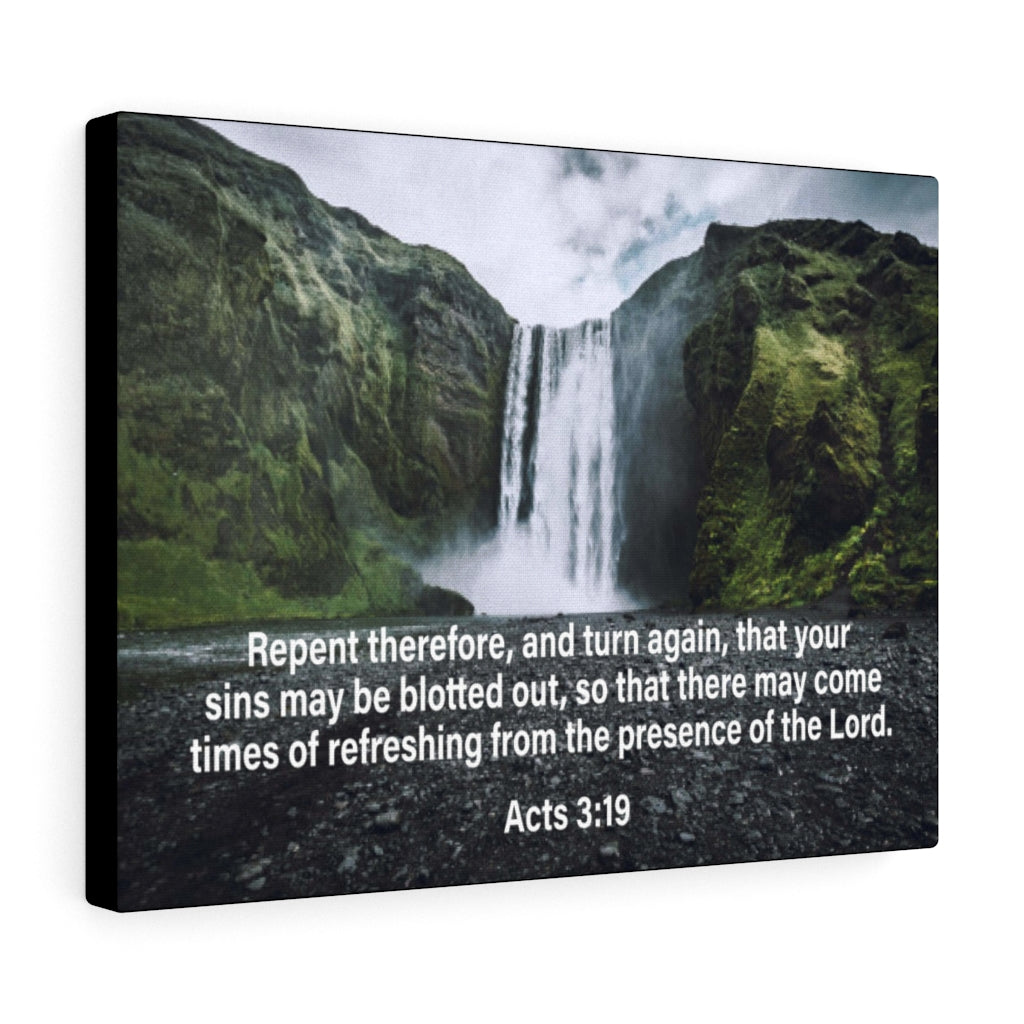 The Presence of The Lord Acts 3:19 Wall Art Christian Home Decor Unframed-Express Your Love Gifts