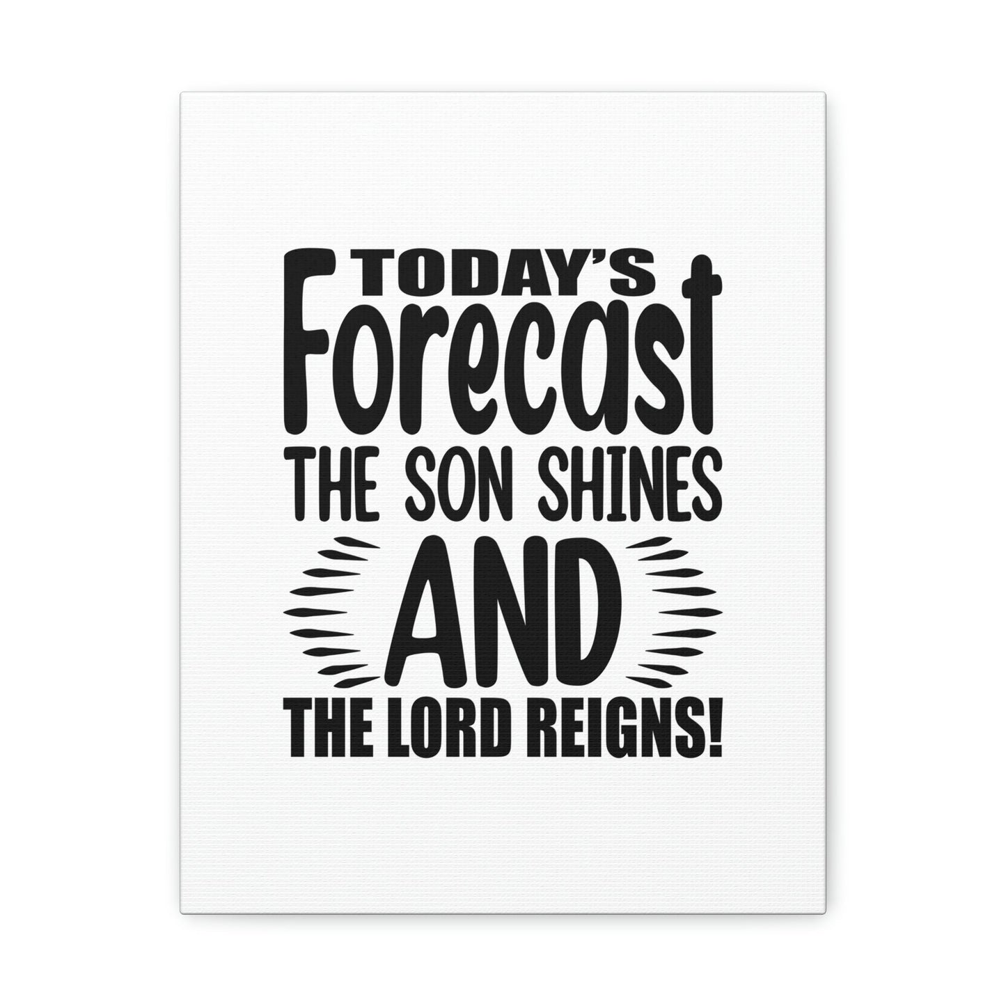 The Son Shines And The Lord Reigns Isaiah 60:1 Christian Wall Art Bible Verse Print Ready to Hang Unframed-Express Your Love Gifts