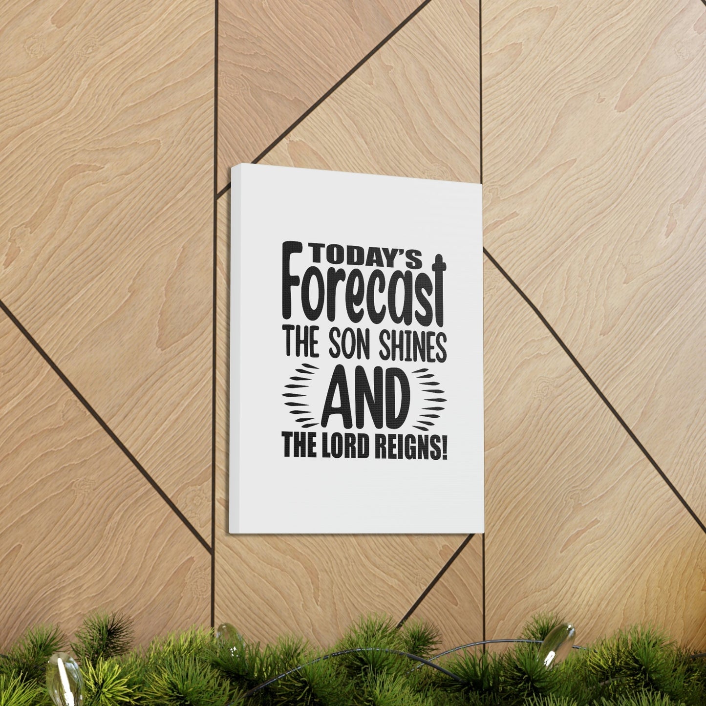 The Son Shines And The Lord Reigns Isaiah 60:1 Christian Wall Art Bible Verse Print Ready to Hang Unframed-Express Your Love Gifts