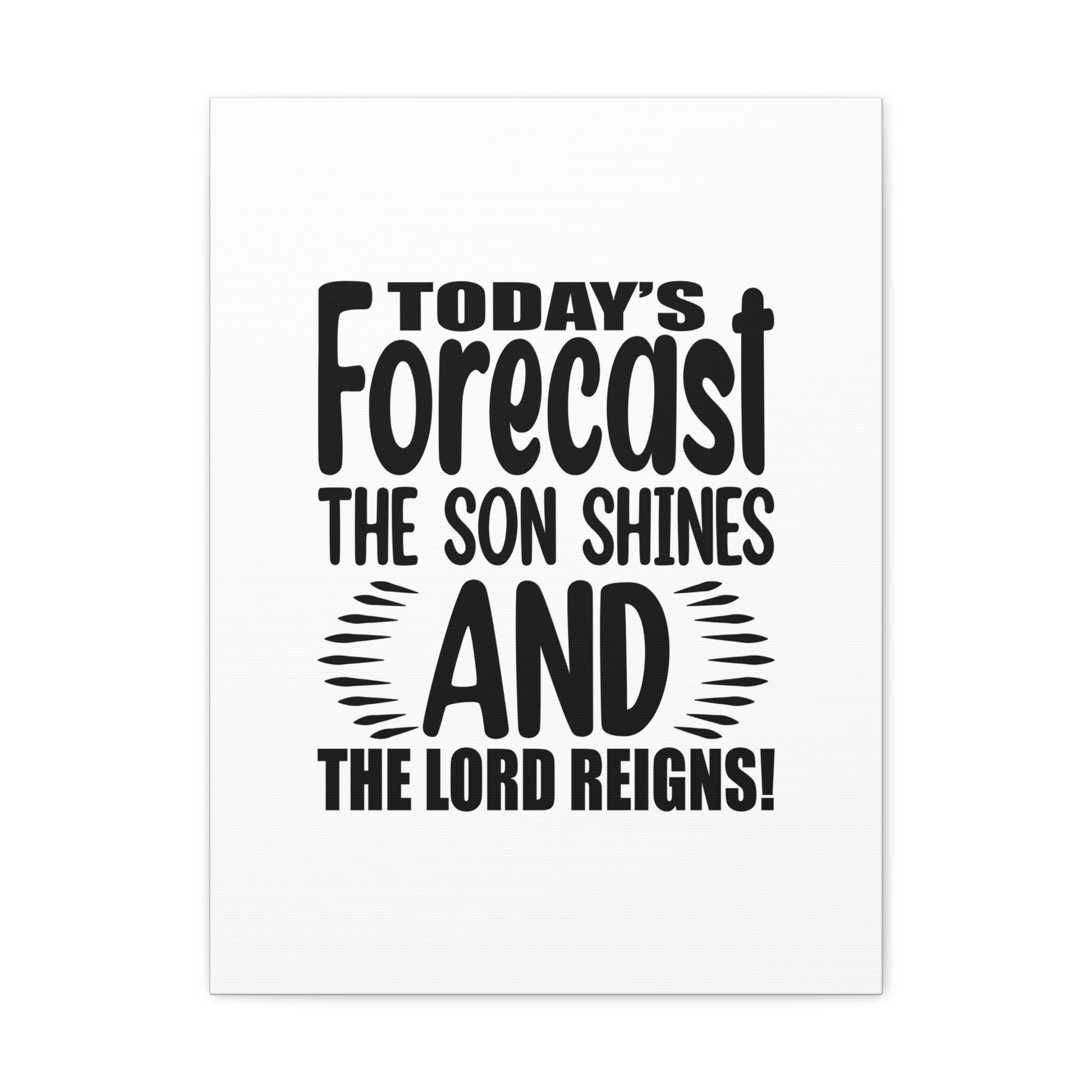 The Son Shines And The Lord Reigns Isaiah 60:1 Christian Wall Art Bible Verse Print Ready to Hang Unframed-Express Your Love Gifts