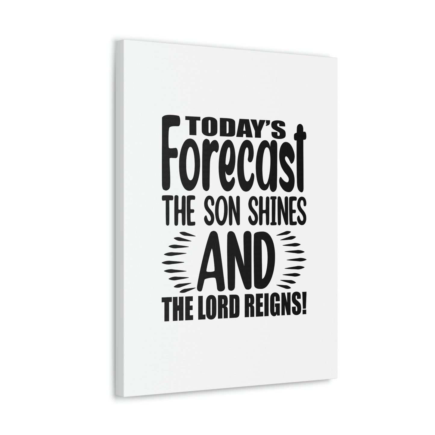 The Son Shines And The Lord Reigns Isaiah 60:1 Christian Wall Art Bible Verse Print Ready to Hang Unframed-Express Your Love Gifts