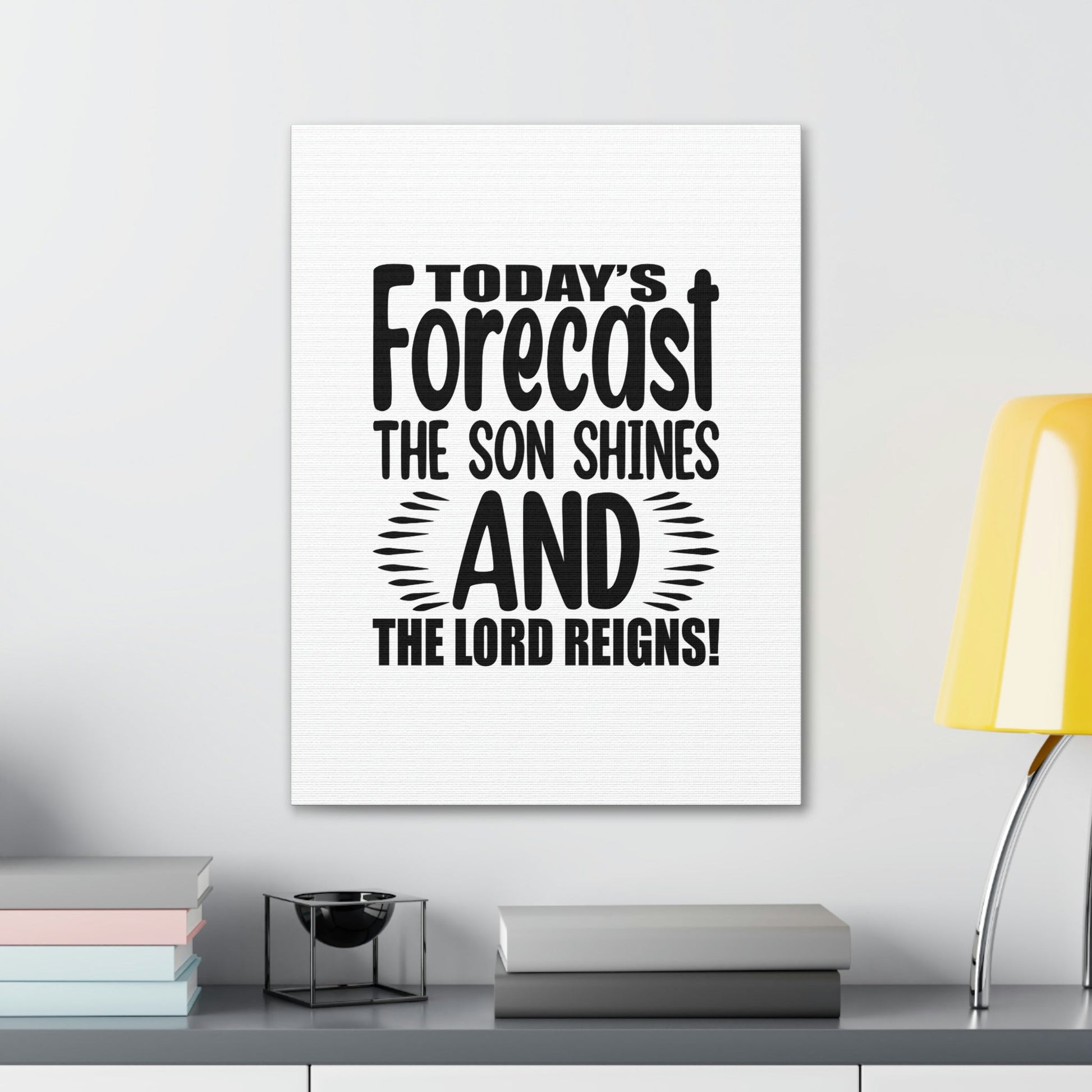 The Son Shines And The Lord Reigns Isaiah 60:1 Christian Wall Art Bible Verse Print Ready to Hang Unframed-Express Your Love Gifts