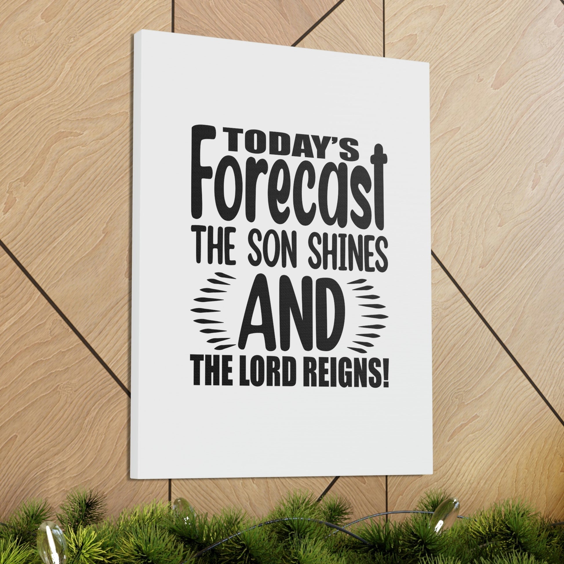 The Son Shines And The Lord Reigns Isaiah 60:1 Christian Wall Art Bible Verse Print Ready to Hang Unframed-Express Your Love Gifts