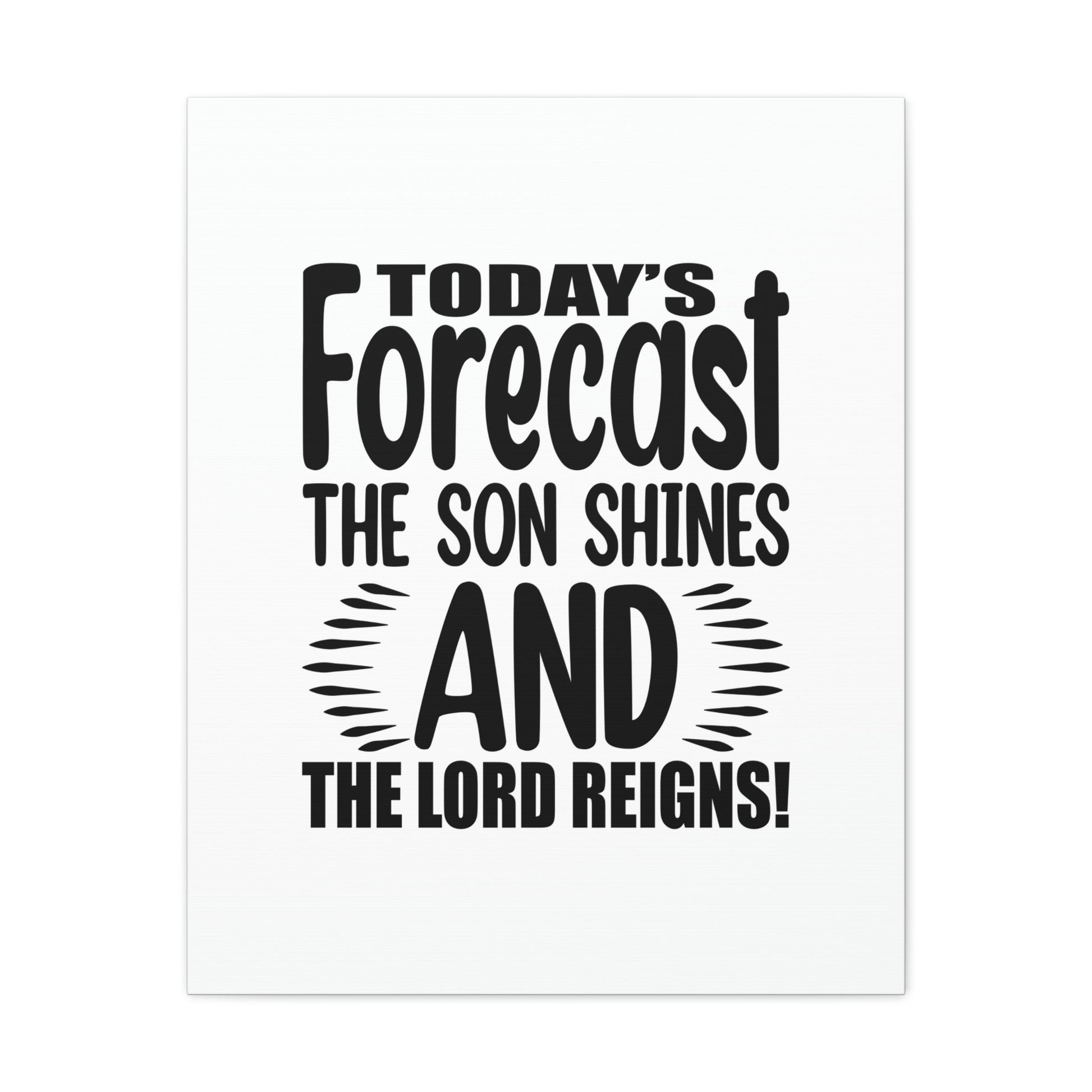 The Son Shines And The Lord Reigns Isaiah 60:1 Christian Wall Art Bible Verse Print Ready to Hang Unframed-Express Your Love Gifts
