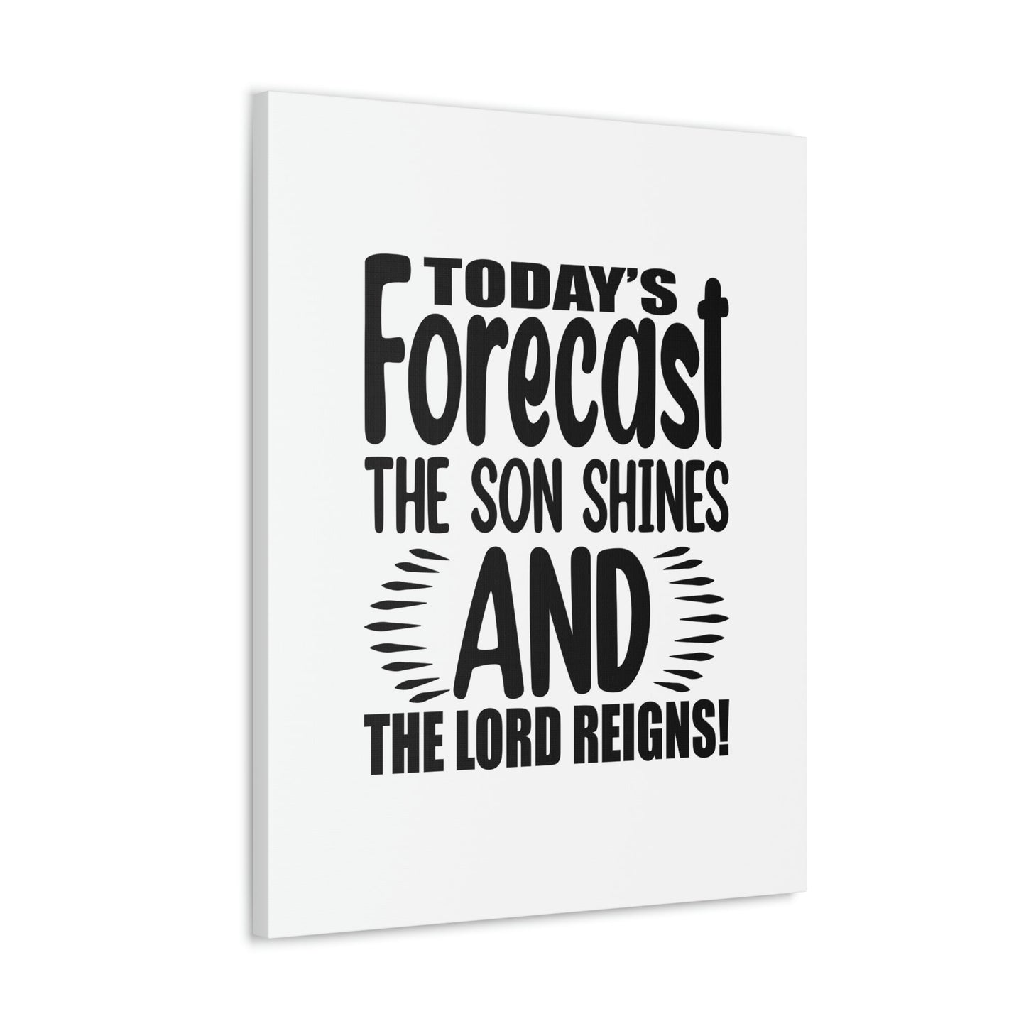 The Son Shines And The Lord Reigns Isaiah 60:1 Christian Wall Art Bible Verse Print Ready to Hang Unframed-Express Your Love Gifts