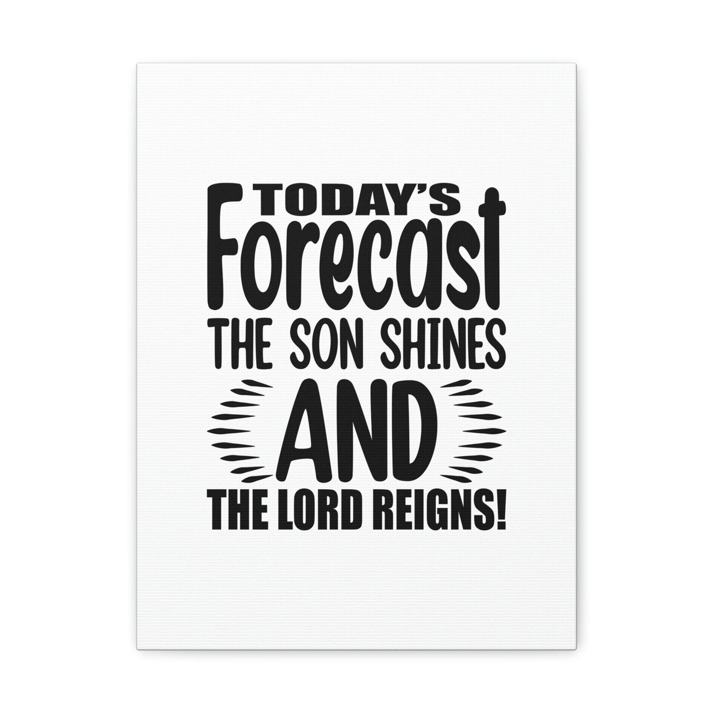 The Son Shines And The Lord Reigns Isaiah 60:1 Christian Wall Art Bible Verse Print Ready to Hang Unframed-Express Your Love Gifts