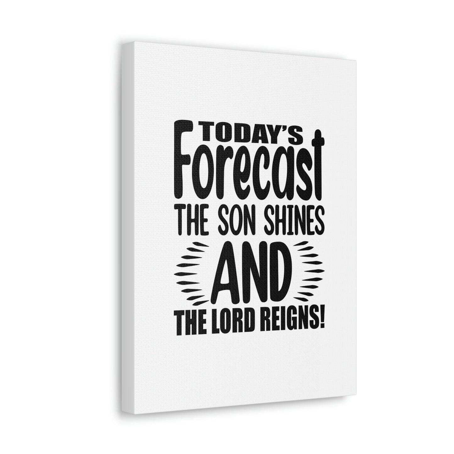 The Son Shines And The Lord Reigns Isaiah 60:1 Christian Wall Art Bible Verse Print Ready to Hang Unframed-Express Your Love Gifts