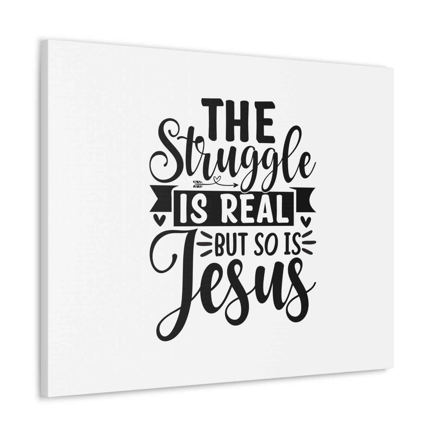 The Struggle Is Real Colossians 1:16 Christian Wall Art Bible Verse Print Ready to Hang Unframed-Express Your Love Gifts