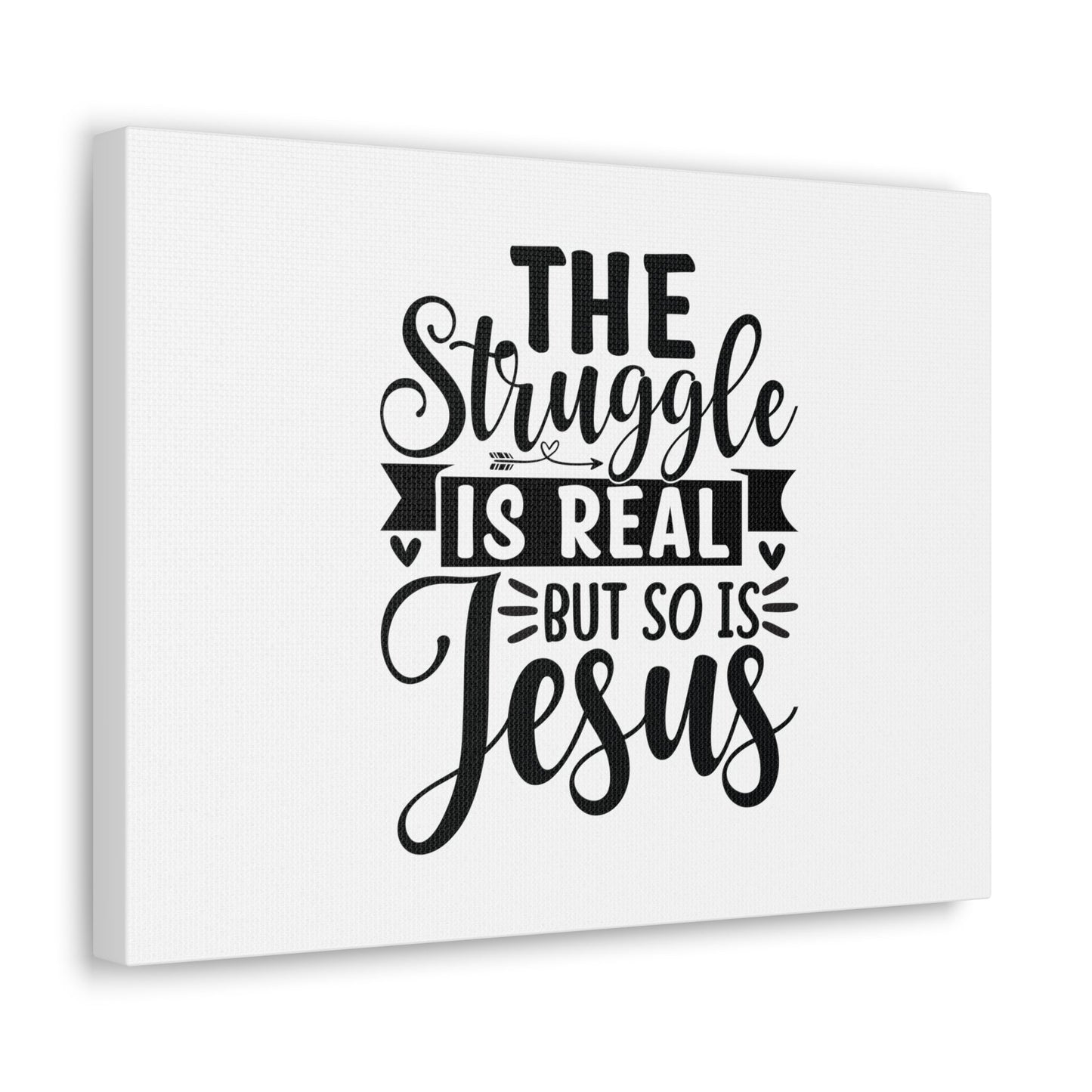 The Struggle Is Real Colossians 1:16 Christian Wall Art Bible Verse Print Ready to Hang Unframed-Express Your Love Gifts