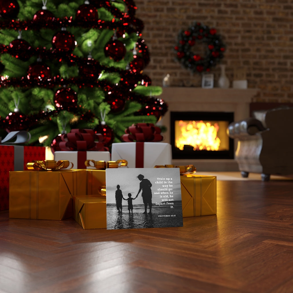 The Way Proverbs 22:6 Bible Verse Canvas Christian Wall Art Ready to Hang Unframed-Express Your Love Gifts