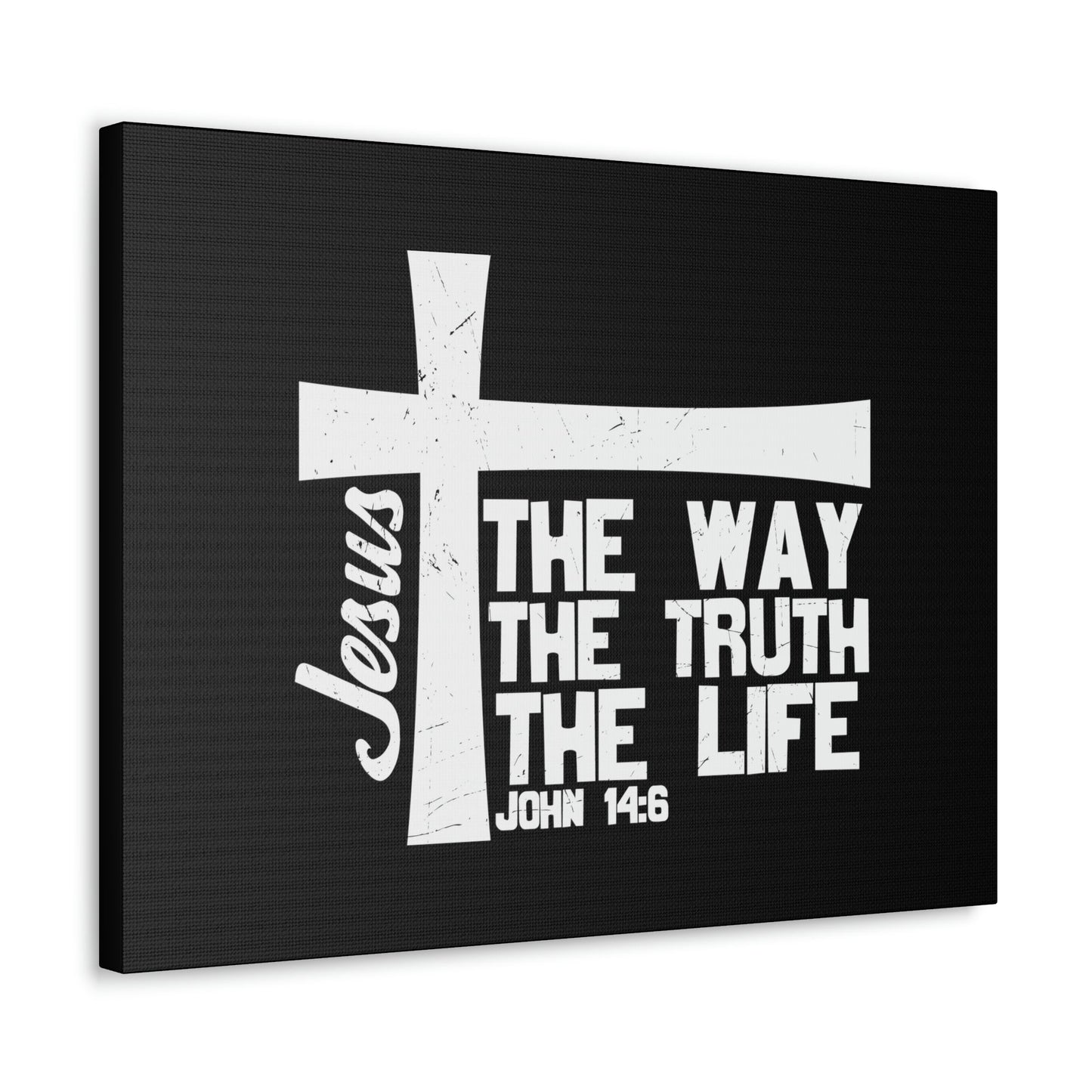 The Way, The Truth, The Life John 14:6 Christian Wall Art Bible Verse Print Ready to Hang Unframed-Express Your Love Gifts