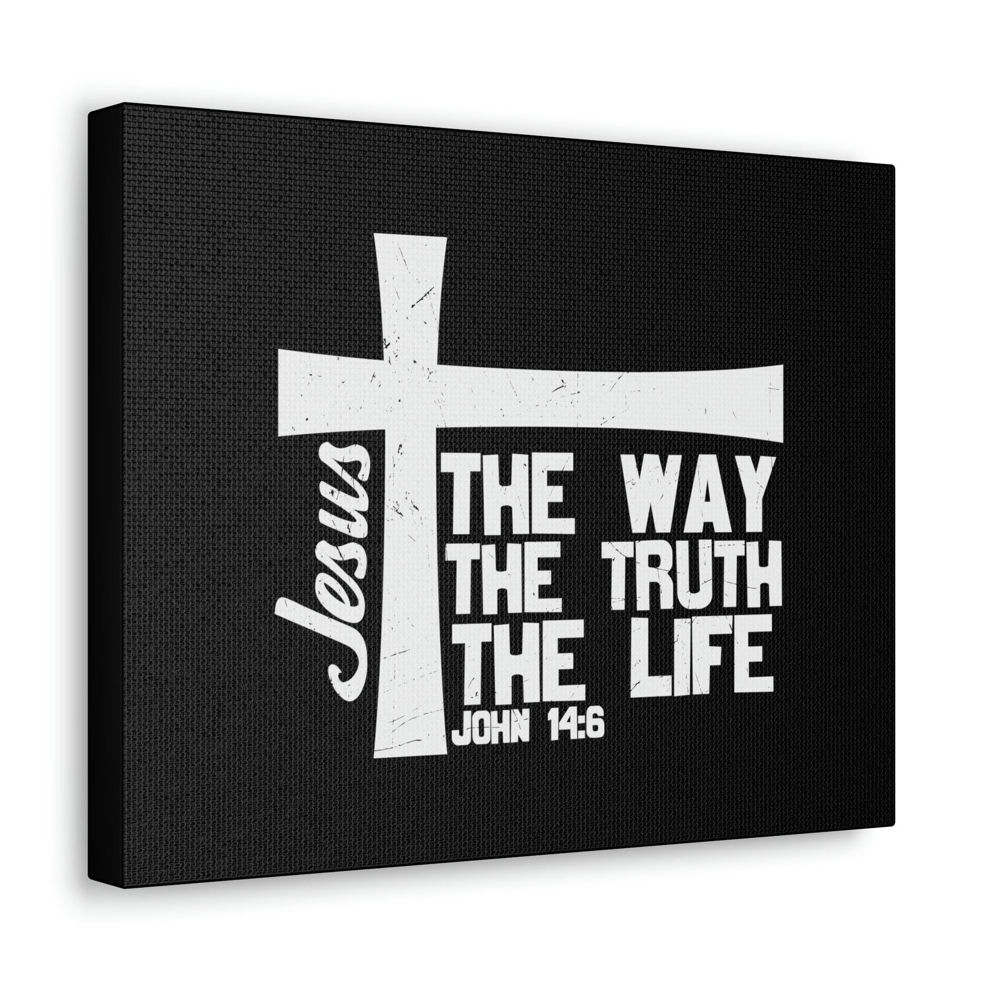 The Way, The Truth, The Life John 14:6 Christian Wall Art Bible Verse Print Ready to Hang Unframed-Express Your Love Gifts
