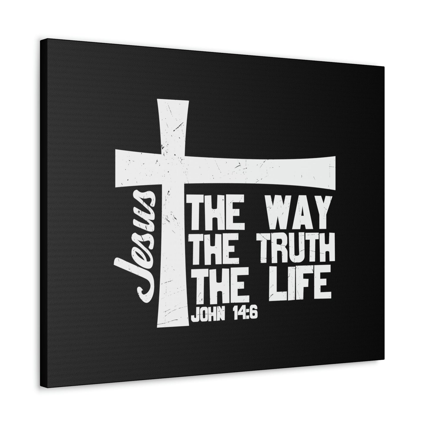 The Way, The Truth, The Life John 14:6 Christian Wall Art Bible Verse Print Ready to Hang Unframed-Express Your Love Gifts