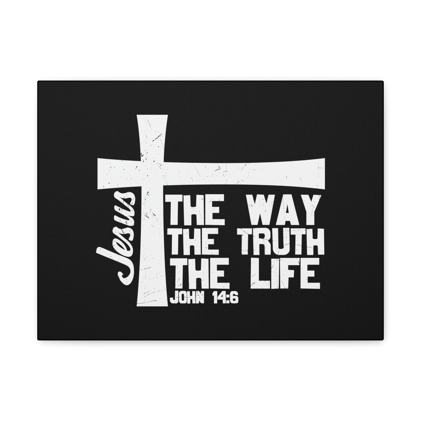 The Way, The Truth, The Life John 14:6 Christian Wall Art Bible Verse Print Ready to Hang Unframed-Express Your Love Gifts