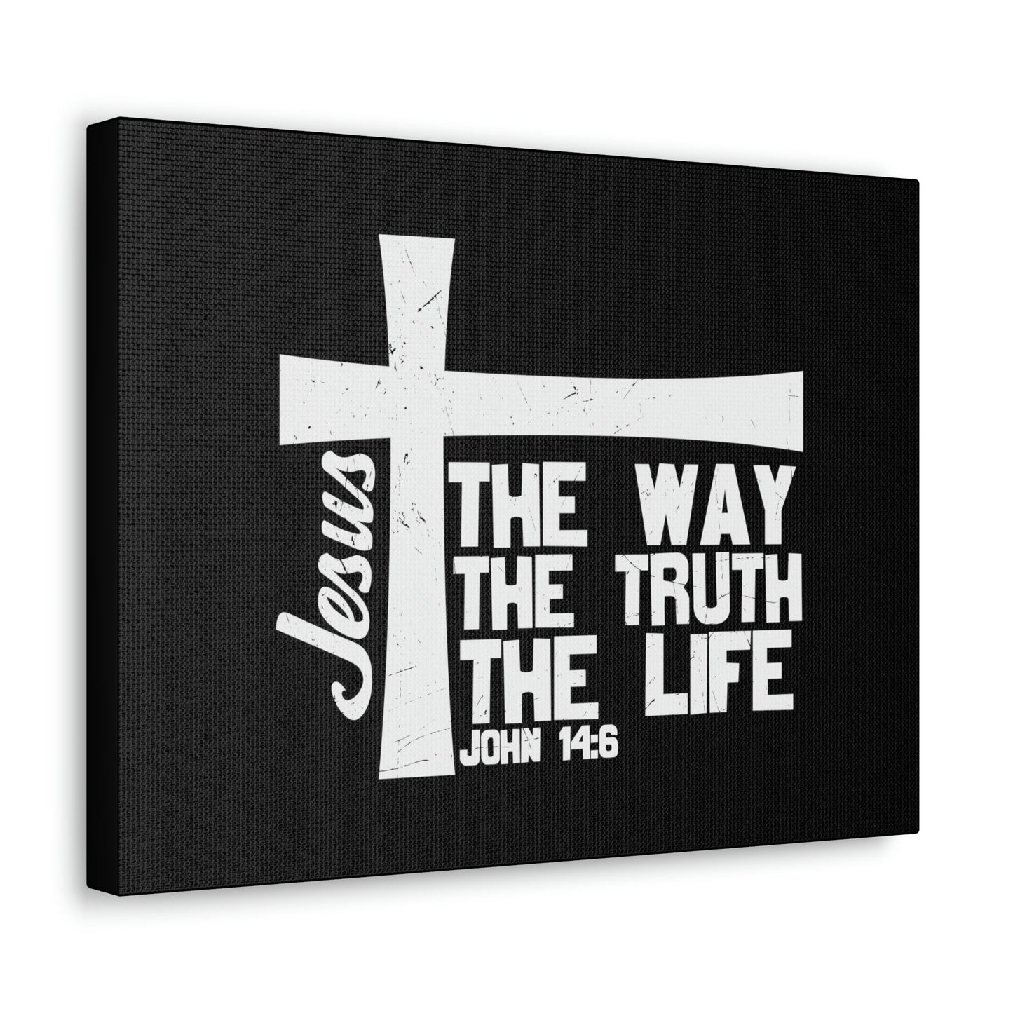 The Way, The Truth, The Life John 14:6 Christian Wall Art Bible Verse Print Ready to Hang Unframed-Express Your Love Gifts