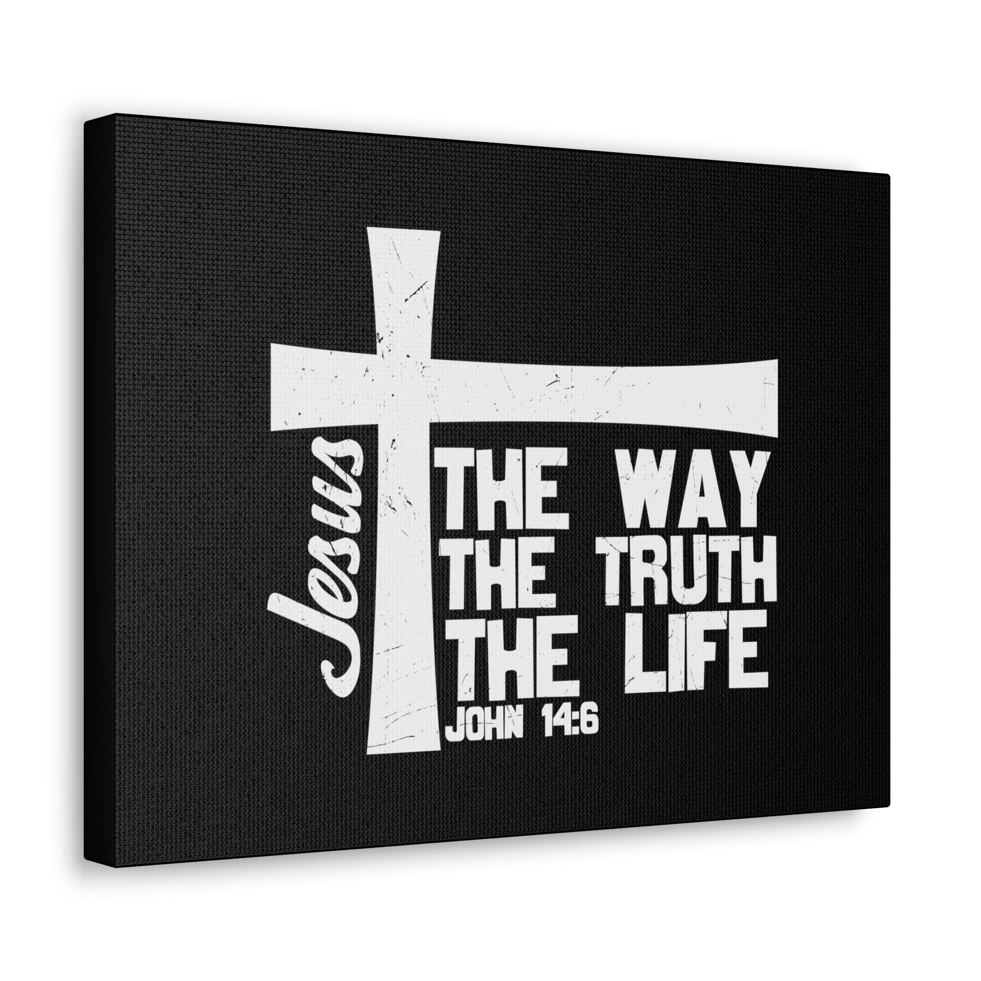 The Way, The Truth, The Life John 14:6 Christian Wall Art Bible Verse Print Ready to Hang Unframed-Express Your Love Gifts