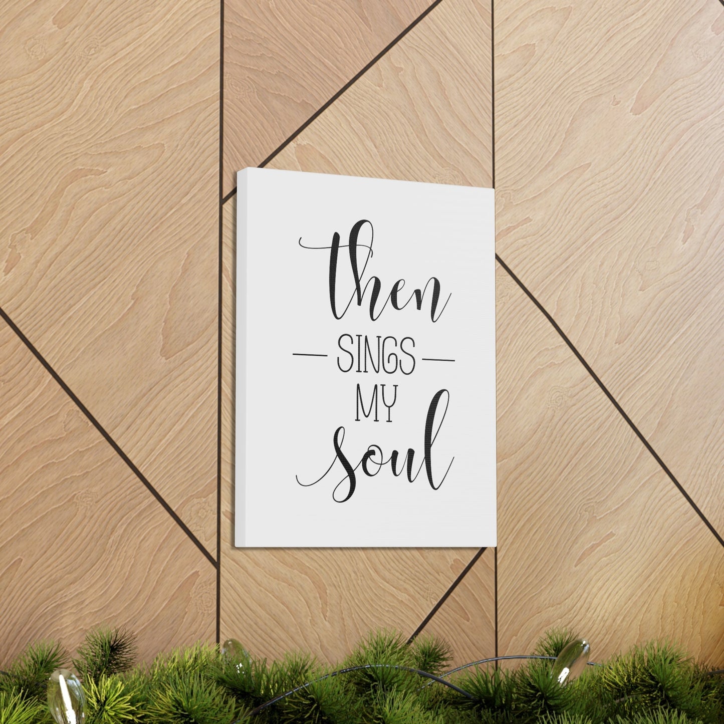 Then Sings My Soul Psalms 108:2 Christian Wall Art Bible Verse Print Ready to Hang Unframed-Express Your Love Gifts