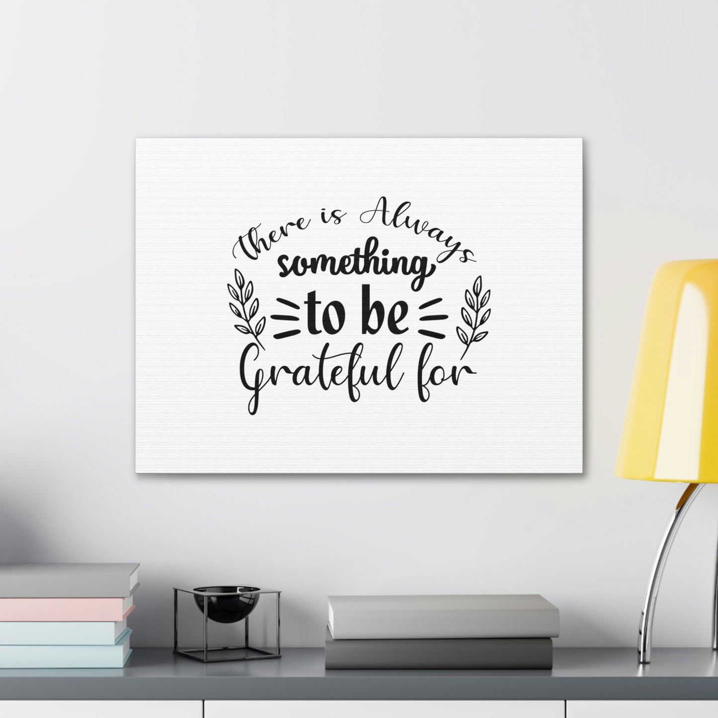 There Is Always Something To Be Grateful For Ephesians 5:20 Christian Wall Art Bible Verse Print Ready to Hang Unframed-Express Your Love Gifts