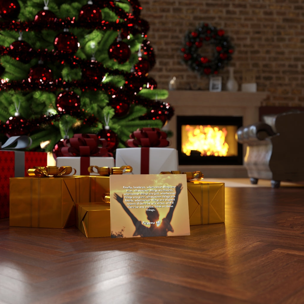 Things Are True Philippians 4:8 Bible Verse Canvas Christian Wall Art Ready to Hang Unframed-Express Your Love Gifts