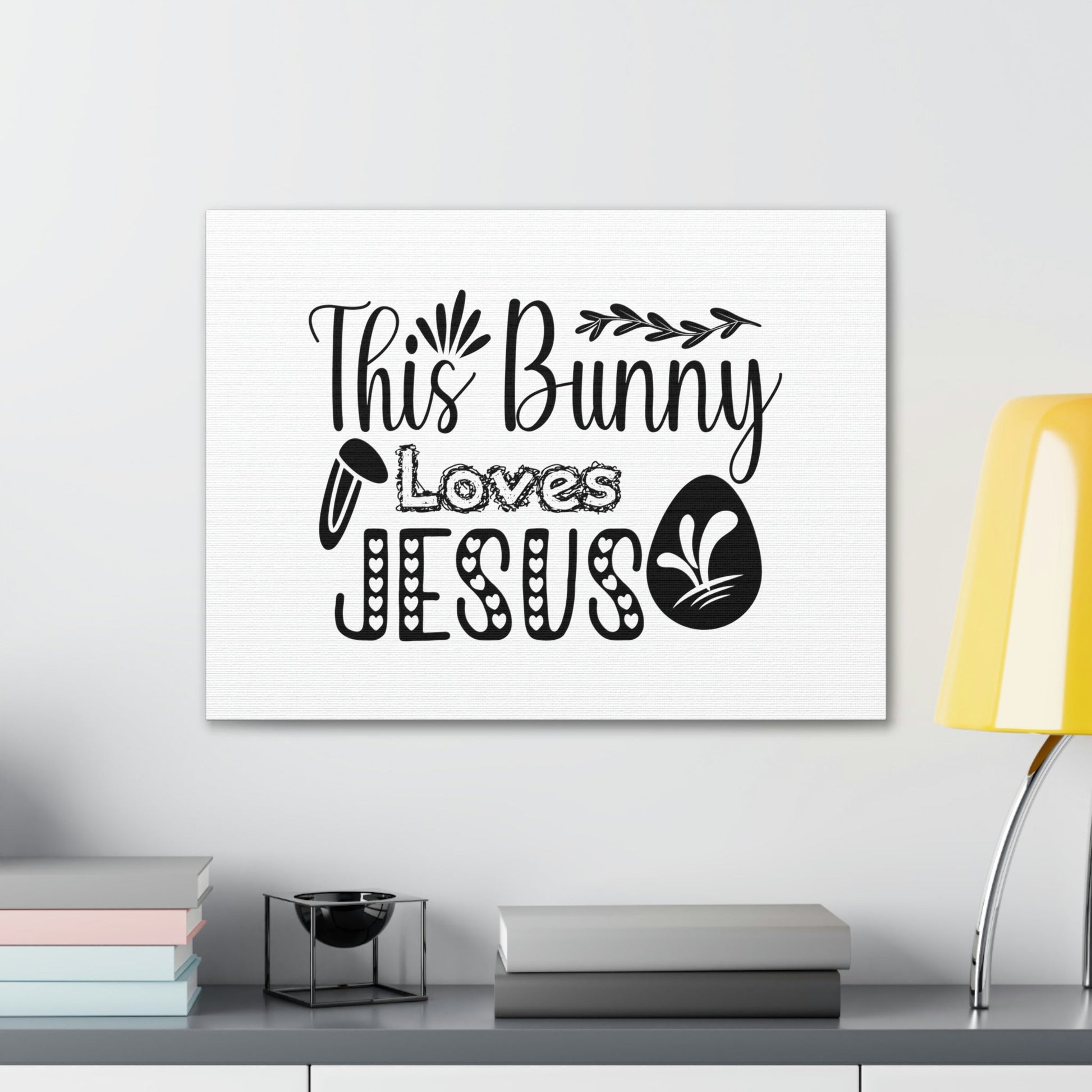 This Bunny Love Jesus John 14:15 Christian Wall Art Bible Verse Print Ready to Hang Unframed-Express Your Love Gifts