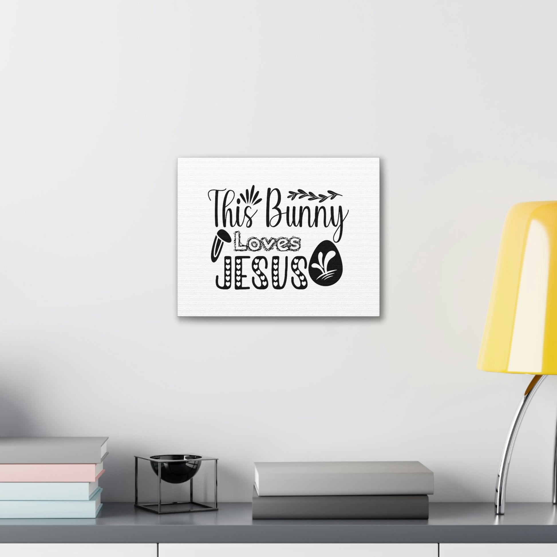 This Bunny Love Jesus John 14:15 Christian Wall Art Bible Verse Print Ready to Hang Unframed-Express Your Love Gifts