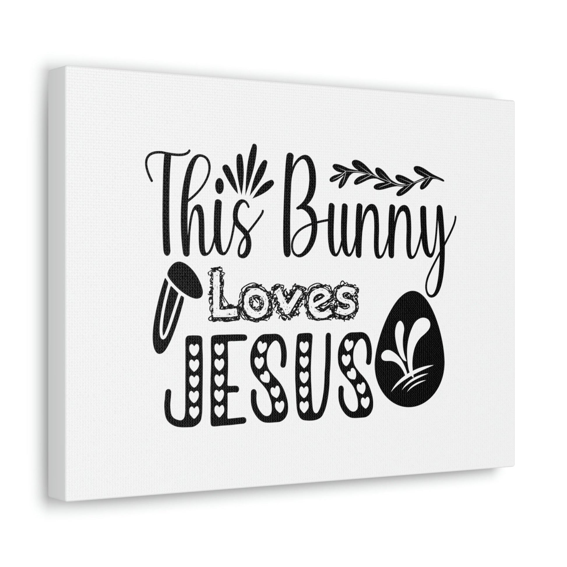 This Bunny Love Jesus John 14:15 Christian Wall Art Bible Verse Print Ready to Hang Unframed-Express Your Love Gifts