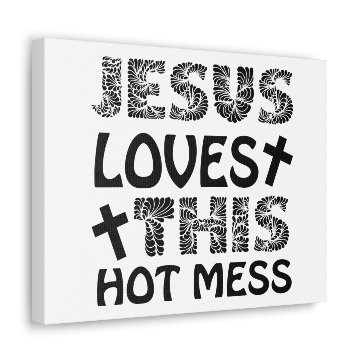 Scripture Walls This Hot Mess Revelation 1:5 Christian Wall Art Print Ready to Hang Unframed-Express Your Love Gifts