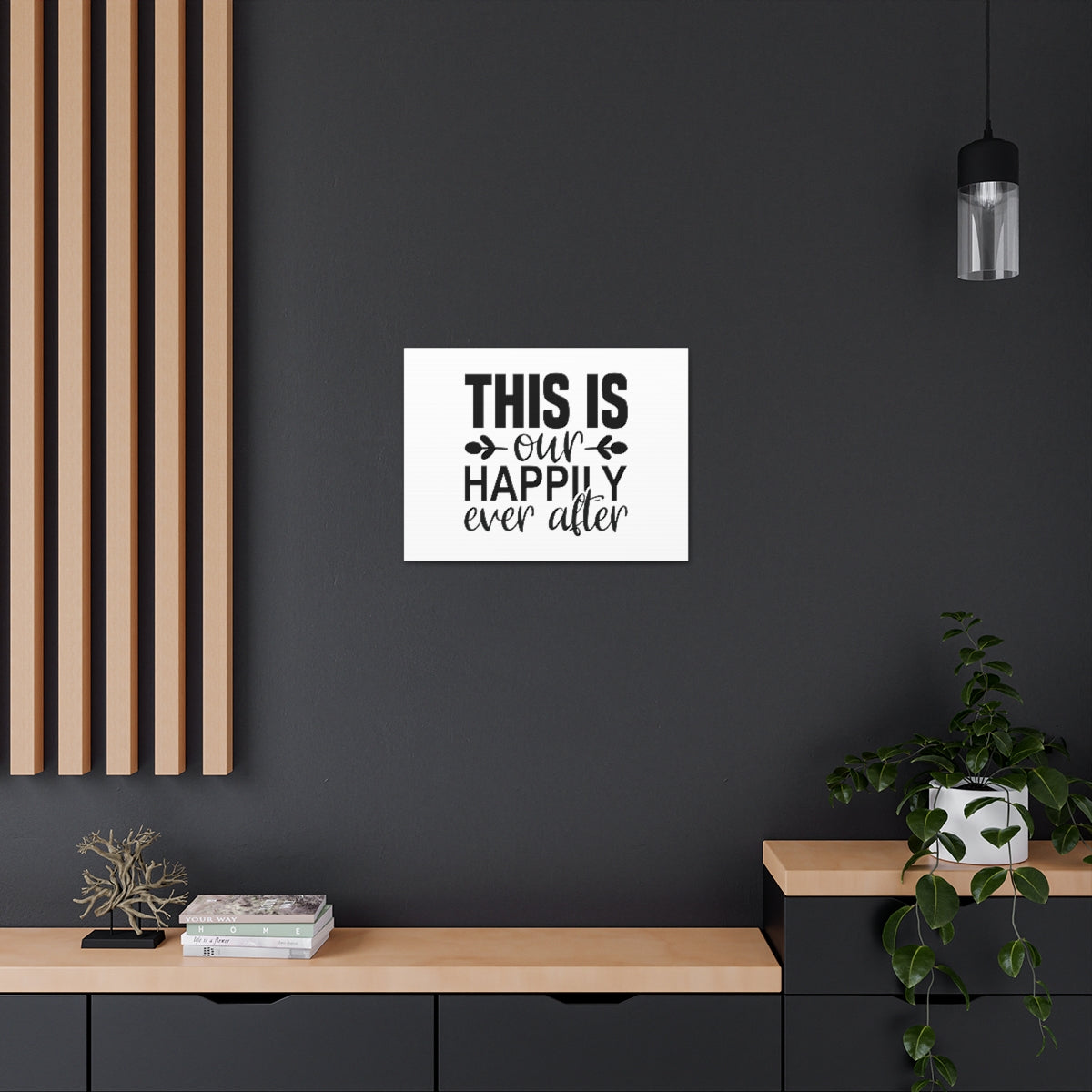 This Is Our Happily Ever 2 Timothy 4:7 After Christian Wall Art Bible Verse Print Ready to Hang Unframed-Express Your Love Gifts