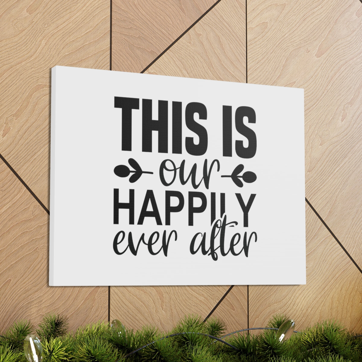 This Is Our Happily Ever 2 Timothy 4:7 After Christian Wall Art Bible Verse Print Ready to Hang Unframed-Express Your Love Gifts