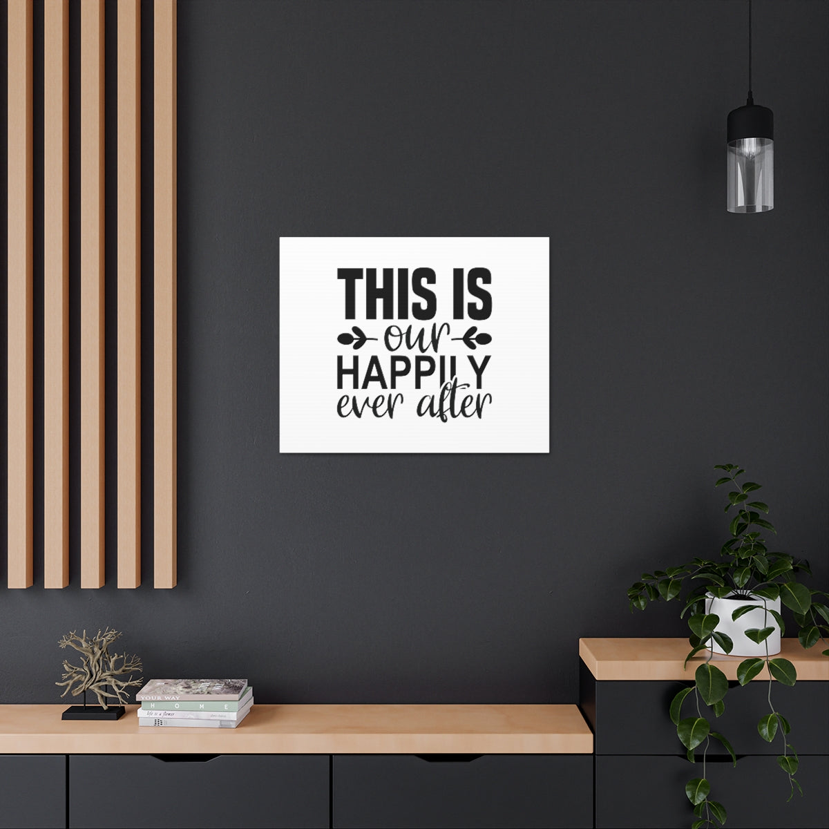 This Is Our Happily Ever 2 Timothy 4:7 After Christian Wall Art Bible Verse Print Ready to Hang Unframed-Express Your Love Gifts