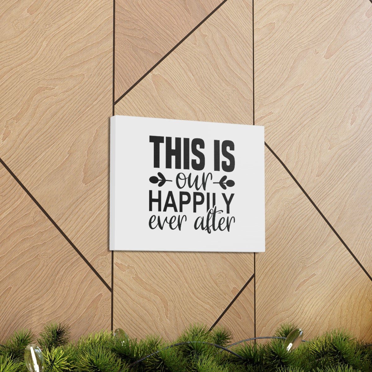 This Is Our Happily Ever 2 Timothy 4:7 After Christian Wall Art Bible Verse Print Ready to Hang Unframed-Express Your Love Gifts