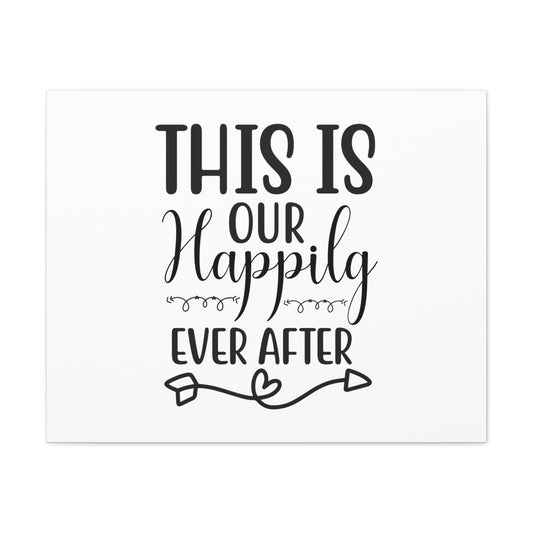This Is Our Happily Ever After Jeremiah 29:11 Christian Wall Art Print Ready to Hang Unframed-Express Your Love Gifts