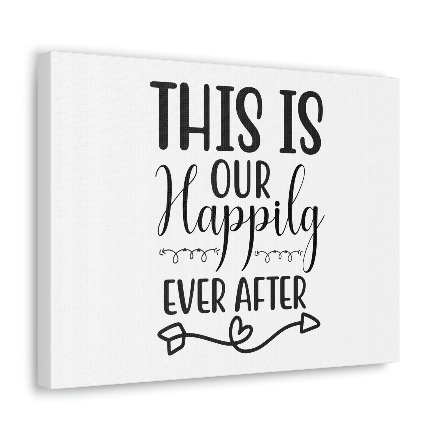 Scripture Walls This Is Our Happily Ever After Jeremiah 29:11 Christian Wall Art Print Ready to Hang Unframed-Express Your Love Gifts