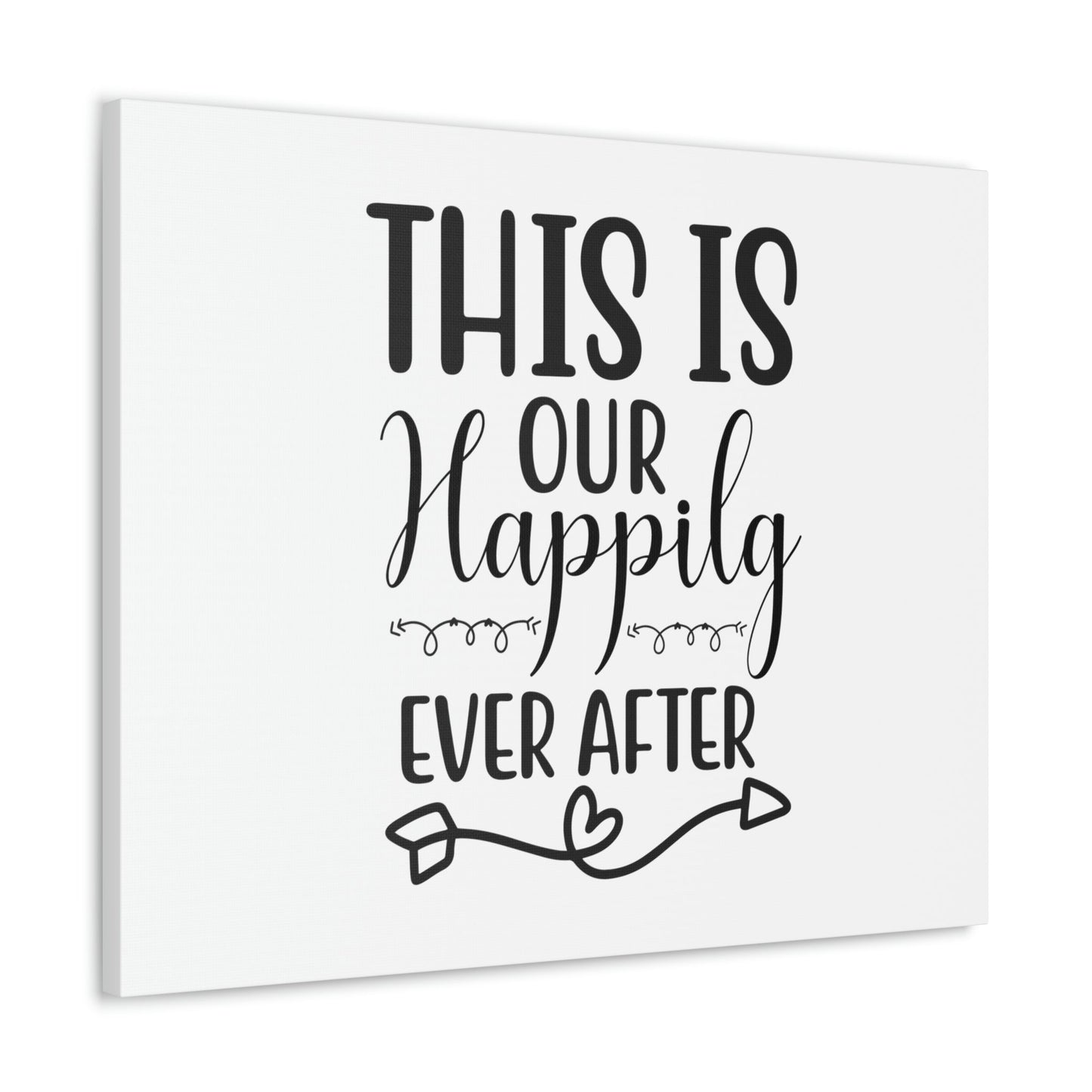 Scripture Walls This Is Our Happily Ever After Jeremiah 29:11 Christian Wall Art Print Ready to Hang Unframed-Express Your Love Gifts