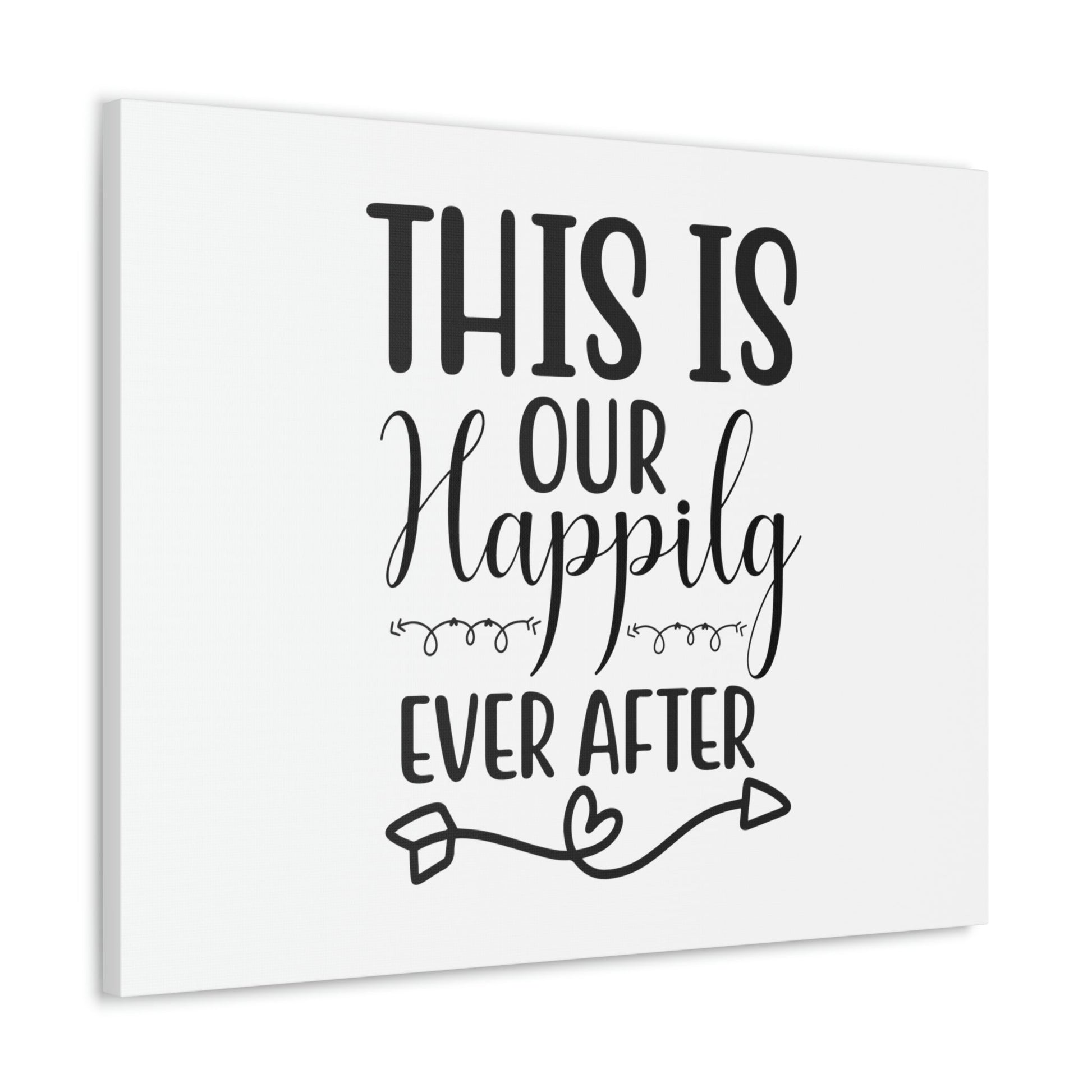 Scripture Walls This Is Our Happily Ever After Jeremiah 29:11 Christian Wall Art Print Ready to Hang Unframed-Express Your Love Gifts