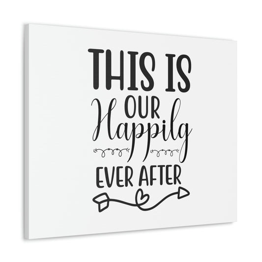 Scripture Walls This Is Our Happily Ever After Jeremiah 29:11 Christian Wall Art Print Ready to Hang Unframed-Express Your Love Gifts