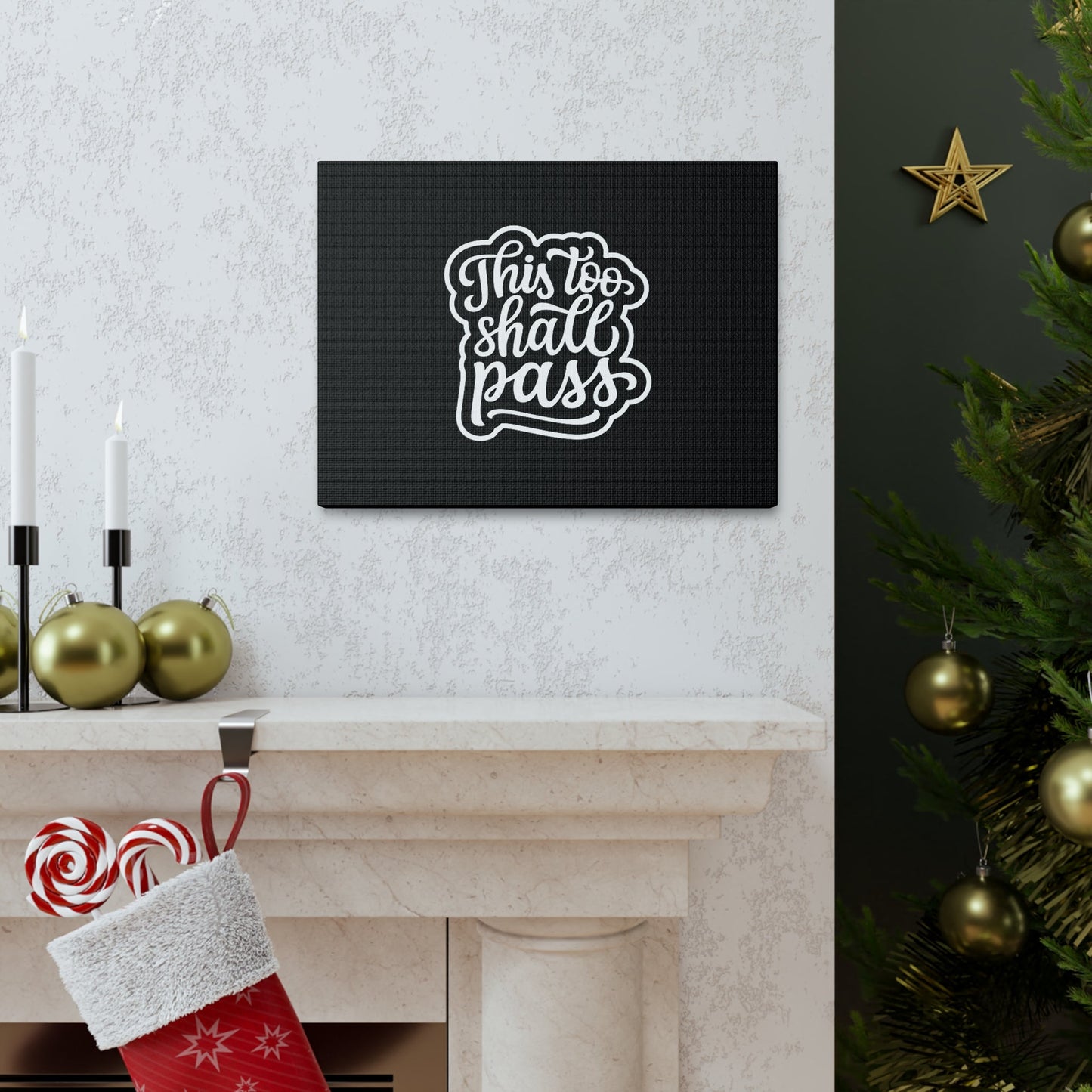 This To Shall Pass 2 Corinthians 4:17 Christian Wall Art Bible Verse Print Ready to Hang Unframed-Express Your Love Gifts