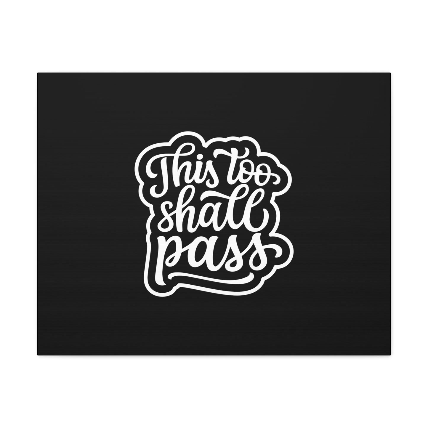 This To Shall Pass 2 Corinthians 4:17 Christian Wall Art Bible Verse Print Ready to Hang Unframed-Express Your Love Gifts