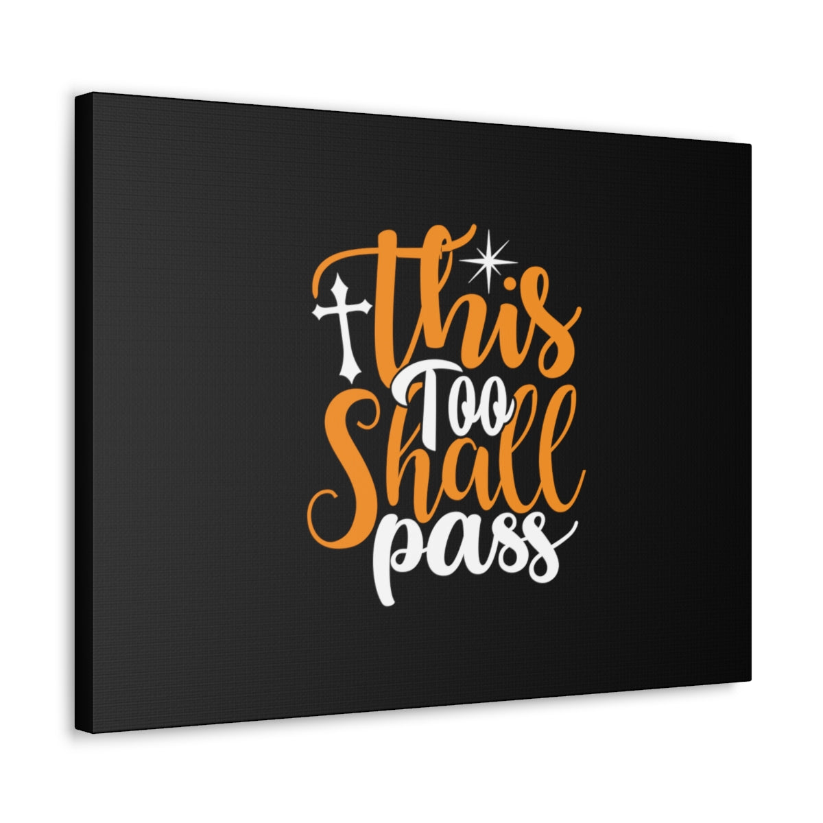This Too Shall Pass 2 Corinthians 4:17 Christian Wall Art Bible Verse Print Ready to Hang Unframed-Express Your Love Gifts
