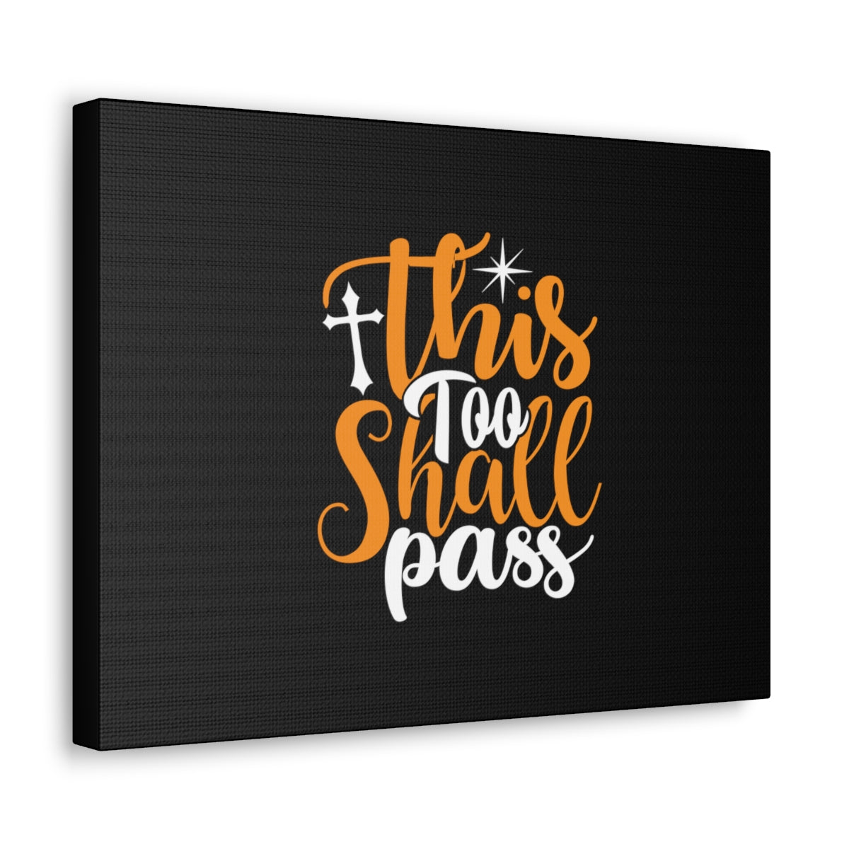 This Too Shall Pass 2 Corinthians 4:17 Christian Wall Art Bible Verse Print Ready to Hang Unframed-Express Your Love Gifts