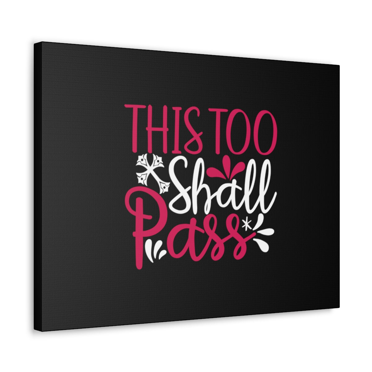 This Too Shall Pass Matthew 24:35 Christian Wall Art Bible Verse Print Ready to Hang Unframed-Express Your Love Gifts