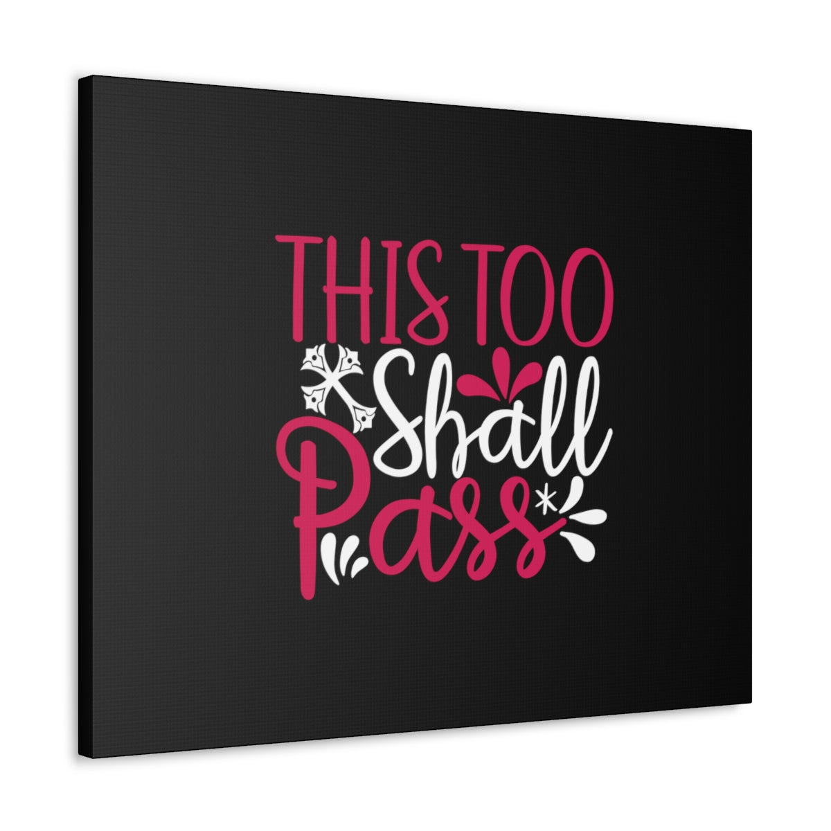 This Too Shall Pass Matthew 24:35 Christian Wall Art Bible Verse Print Ready to Hang Unframed-Express Your Love Gifts
